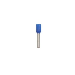 Insulated Single Wire Ferrule Telemechanique type 0.75mm² blue - adeleq