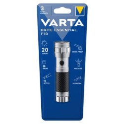 Φακός χειρός Brite Essential F10 LED - 3xAAA 1,5V LR03 - 123404 - VARTA