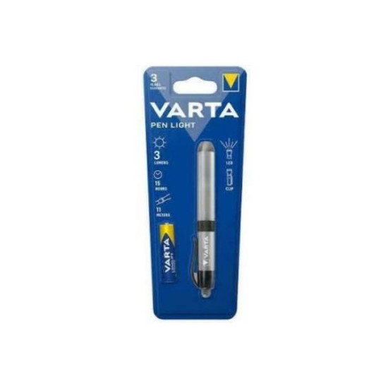Φακός χειρός Στυλό Pen light LED 5mm - 1xAAA 1,5V LR03 - 123439 - VARTA