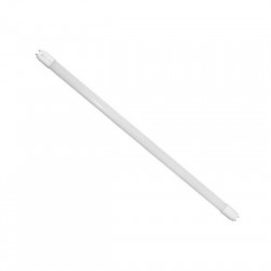 Λάμπα Led Γυάλινη T8 90cm 14W 230V Διπλής Τροφοδοσίας Λευκό - adeleq