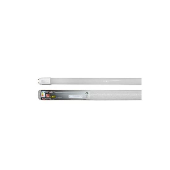 Λάμπα Led Γυάλινη T8 150cm 24W 230V Διπλής Τροφοδοσίας Λευκό - adeleq