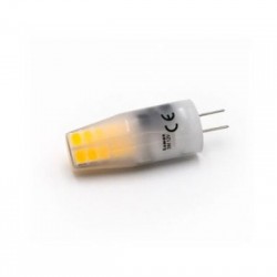 Λάμπα Led Σιλικόνης SMD G4 3W 12VAC/DC Mάτ Ντιμαριζόμενη.Λευκό - adeleq