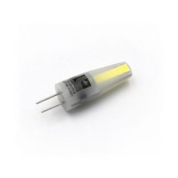 Λάμπα Led Σιλικόνης SMD G4 2.5W 12VAC/DC Mάτ Ντιμαριζόμενη.Λευκό - adeleq