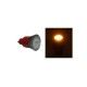 Λάμπα Led Ισχύος GU10 3W 230V 1 Led 30° Kόκκινη - adeleq