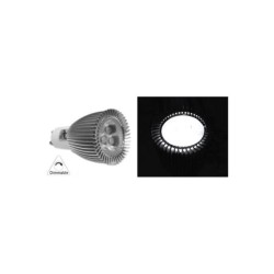 Led GU10 230V 6W 30° Dimmable Cool White - adeleq