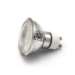 Λάμπα Led COB GU10 Γυάλινο 6W 230V 38° Λευκό 4000Κ - adeleq
