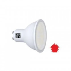 Λάμπα Led GU10 5W 230V 105° Κόκκινη - adeleq