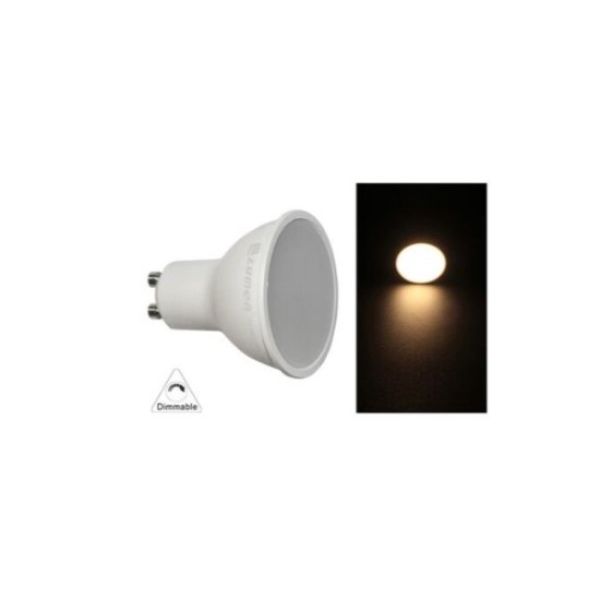 Λάμπα Led GU10 7W 230V 105° Ντιμαριζόμενη Ψυχρό 6200Κ - adeleq