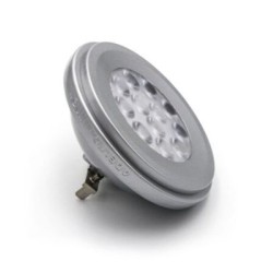 Λάμπα Led Αλουμινίου AR111 12W 12VAC/DC Ντιμαριζόμενη.24° Λευκό - Adeleq