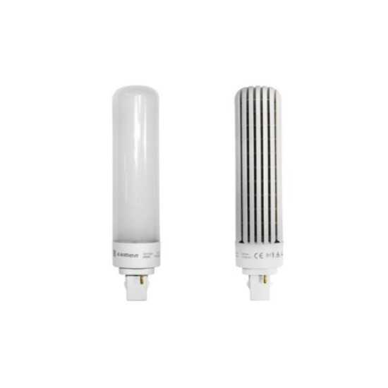 Λάμπα Led MD G24d τύπου PLC 2PIN 11W 230V Λευκό - adeleq