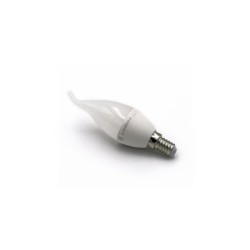 Led Candle E14 Matte With Tail 230V 6W Dimmable Warm White - adeleq