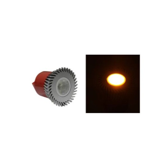 Λάμπα Led Λάμπα Ισχύος MR16 3W 230V 1 Led 30° Ψυχρό 6200Κ  - adeleq
