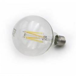 Λάμπα Led GOG Globe Φ95 διάφανος Ε27 12W 230V Λευκό 4000k - adeleq
