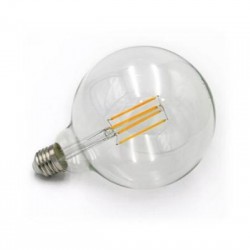 Λάμπα Led GOG Globe Φ125 διάφανος Ε27 12W 230V Λευκό 4000k - adeleq