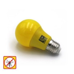 Λάμπα Led Αχλάδι Ε27 10W 230V Κίτρινο εντομοαπωθητικό - adeleq