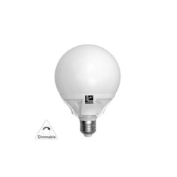 Λάμπα Led Globe Φ105 E27 15W Ντιμαριζόμενο Ψυχρό 6200Κ - adeleq