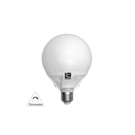 Λάμπα Led Globe Φ105 E27 15W Ντιμαριζόμενο Ψυχρό 6200Κ - adeleq