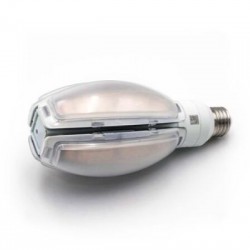 Λάμπα Led Μανόλια E27 30W 230V Ψυχρό 6200Κ IP44 DF 0,9 - adeleq