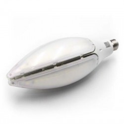 Λάμπα Led Μανόλια E27 50W 230V Λευκό 4000Κ IP44 DF 0,9 - adeleq