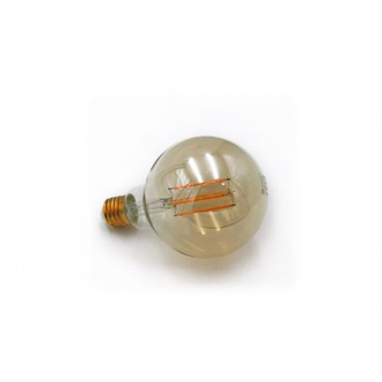 Λάμπα Led GOG Globe Φ95 E27 6W 230V Μελί 2200k - adeleq
