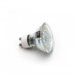 Λάμπα Led GU10 Γυάλινη 5W 230V 105° Ντιμαριζόμενη Θερμό 3000Κ - adeleq
