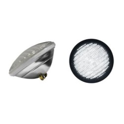 LED Λάμπα πισίνας PAR56 15W 12VAC/DC 120° Θερμό 3000Κ / Ψυχρό 6200Κ - adeleq
