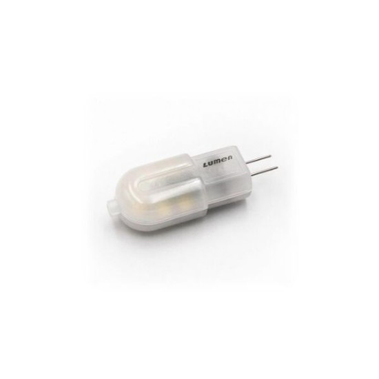 Λάμπα Led Πλαστικό SMD G4 1.5W 12VAC/DC Μάτ Θερμό 3000Κ- adeleq