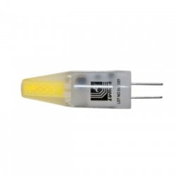 Λάμπα Led Σιλικόνης COB G4 2W 12VAC/DC Mάτ Λευκό 4000Κ- adeleq