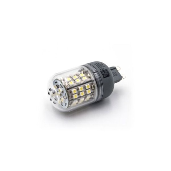 Λάμπα Led SMD Μεγάλη G9 4W Διάφανη Ντιμαριζόμενη Ψυχρό - adeleq