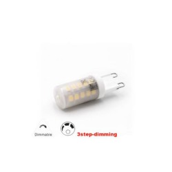  Led SMD G9 Ceramic 230V 3.5W 3 Step Dimmer Neutral White- adeleq