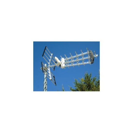 Κεραία Εξωτερική Triple UHF (Με αδιάβροχο δίπολο) W 1300 - Mistral