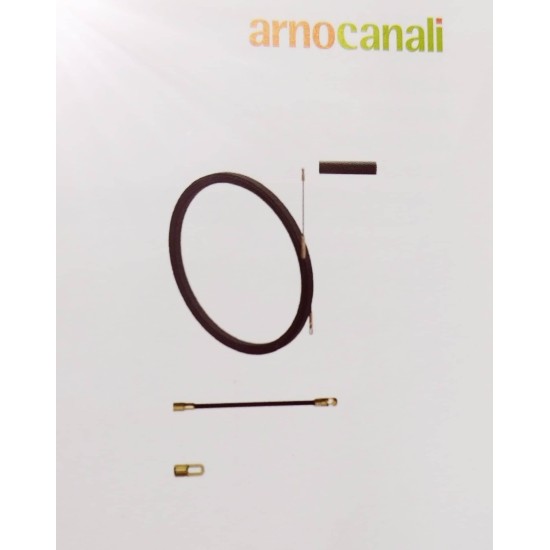 Ατσαλίνα τραβήγματος  καλωδίων. Νάυλον Φ4 - 5 METΡΑ -  ANF4.005 - Arnocanali