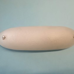 Φωτιστικό απλίκα επίτοιχο λουτρού - 1x40W / E14 - Γυαλί οπάλ λευκό - 1390/1 - Spot light