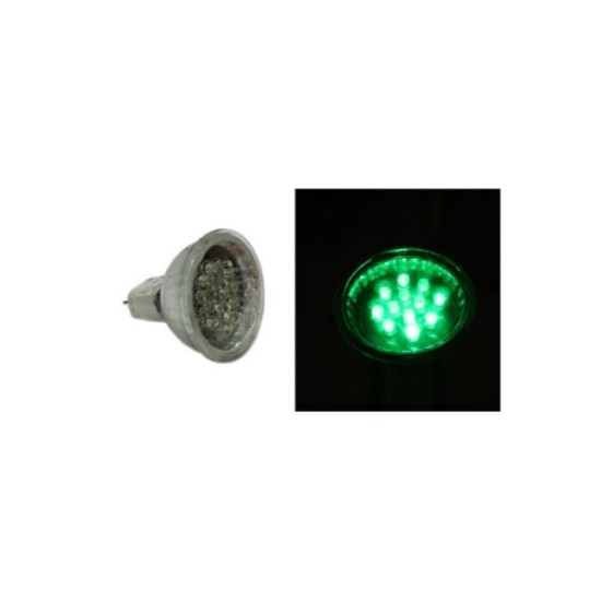 Λάμπα Led PAR11 Με 15LED 0.8W 12VDC 30° Κόκκινο - adeleq