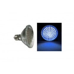 Λάμπα Led PAR30 E27 80LED 3.6W 230V 30° Μπλέ - Adeleq