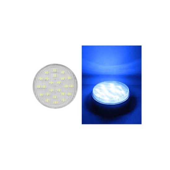 Λάμπα SMD GX53 Πλαφονιέρα 4W 230V Μπλέ - adeleq