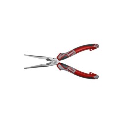 Μυτοτσίμπιδο NWS GS Γκρί-Κόκκινη Λαβή Ίσιο 205mm - adeleq