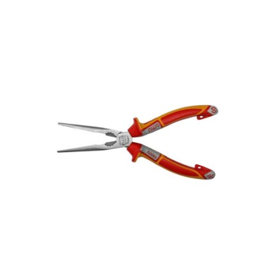 Μυτοτσίμπιδο NWS 1000V VDE Κίτρινη-Κόκκινη Λαβή Ίσιο 205mm - adeleq