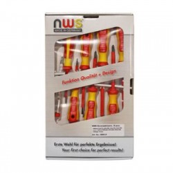 Σέτ 8 Κατσαβίδια NWS VDE 1000V Κίτρινη Λαβή - adeleq