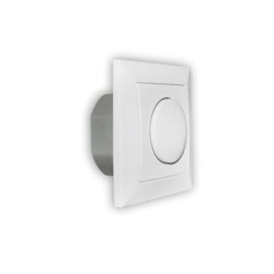 Dimmer Universal 1,3A / 230V Με Προστασία Υπερέντασης Πλήρες Λευκό - Adeleq