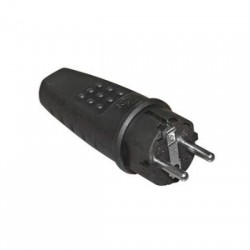 Φίς σούκο αρσενικό μάυρο καουτσούκ - adeleq