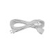 Cable extension 1,5m white (oval shape 2x0.75mm²) - Adeleq