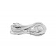 Cable extension 3x1.5mm² 3m white - Adeleq
