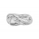 Cable extension 3x1.5mm² 3m white - Adeleq