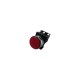 Button Φ22 Red - Plastic type - FPB 22MP 01R / NC 