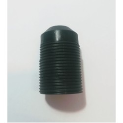 Lampholder E27 thermoplast black