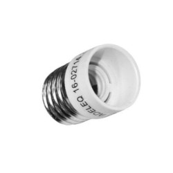 Αντάπτορ E27 σε E14 Λευκό - adeleq