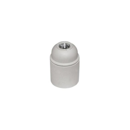 Thermoplastic Lampholder E27 M10(1/8'') white - adeleq