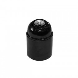 Ντουί Βακελίτου Ε27 M10 Μάυρο - adeleq