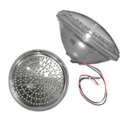 LED Λάμπα πισίνας PAR56 RGB 240LED 18W 12VDC 4Καλώδια - adeleq
